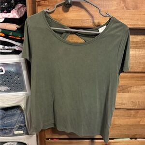 A New Day Olive Short Sleeve Tee